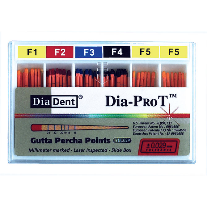 Ultimate Dental Diadent Dia Pro T Plus Tapered Gutta Percha