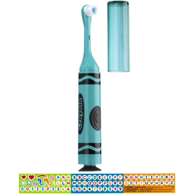 gum crayola toothbrush