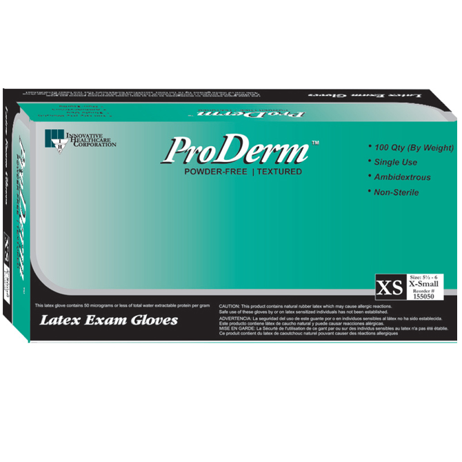 proderm latex gloves