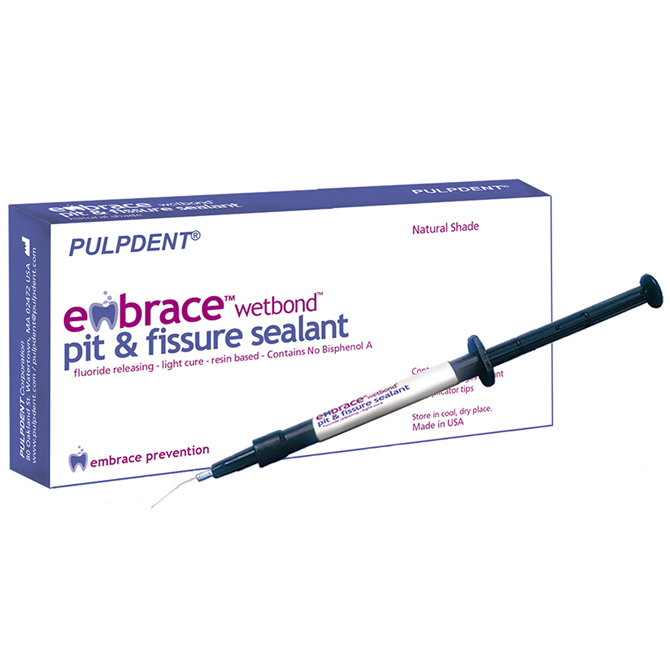 Ultimate Dental | Pulpdent Embrace WetBond Pit & Fissure Sealant