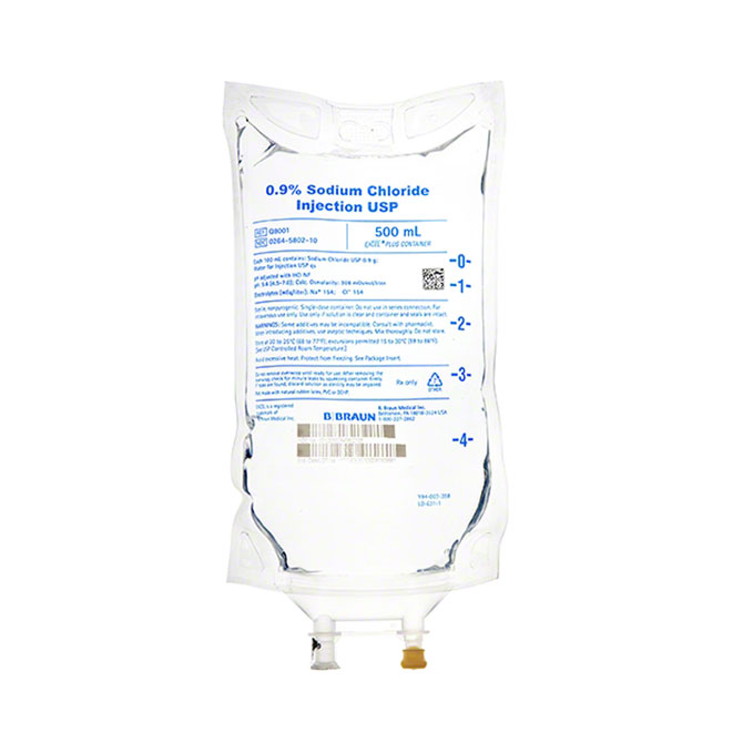 500mL HESpan®, 6% Hetastarch in 0.9% Sodium Chloride Injection, E