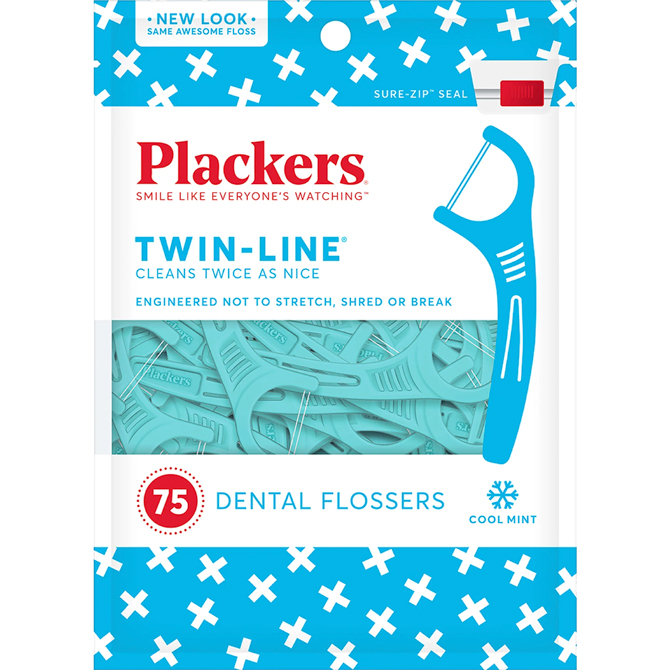 Ultimate Dental | Plackers Twin Line Flossers